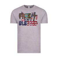 Free And Blessed Vintage Tee | Teevron