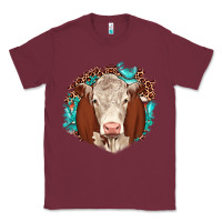 Burgundy hareford leopard gemstone Classic Tee - JahusDesignShop