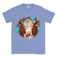 Colony Blue hareford leopard gemstone Classic Tee - JahusDesignShop