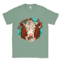 Sage hareford leopard gemstone Classic Tee - JahusDesignShop