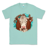 Seafoam hareford leopard gemstone Classic Tee - JahusDesignShop