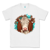 White hareford leopard gemstone Classic Tee - JahusDesignShop