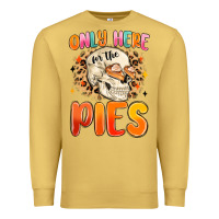 Antique Gold only here for the pies Premium Sweatshirt - MaliasSmallBusiness
