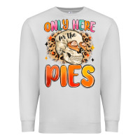 Dove Grey only here for the pies Premium Sweatshirt - MaliasSmallBusiness