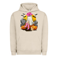 Pigment French Oak Halloween Cowgirl Costumes Urban Hoodie - texasbilliewilder