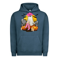 Pigment Midnight Navy Halloween Cowgirl Costumes Urban Hoodie - texasbilliewilder