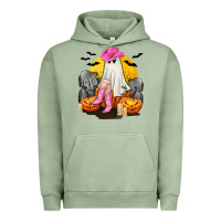 Pigment Oil Green Halloween Cowgirl Costumes Urban Hoodie - texasbilliewilder