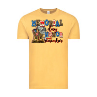 Vintage Mustard memorial day honor and remember Vintage Tee - AdoDesignShop