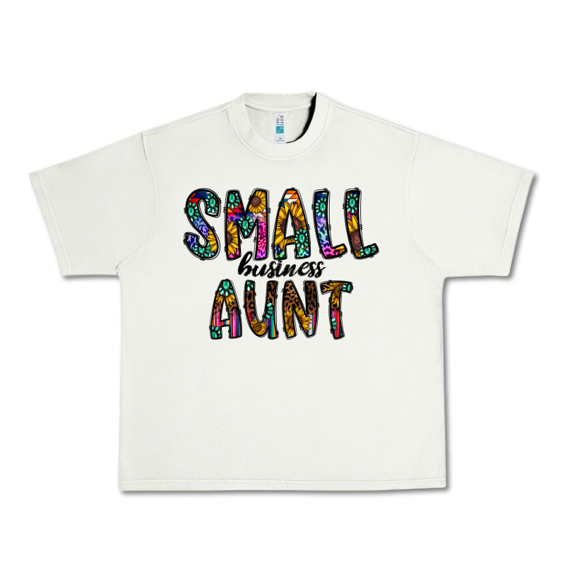 Small Business Aunt Urban Heavy Tee by CowhideDigitalArt | Teevron