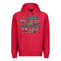 Cardinal i match energy so how we gon' act Premium Hoodie - Artiststas
