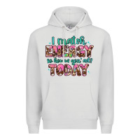 Dove Grey i match energy so how we gon' act Premium Hoodie - Artiststas