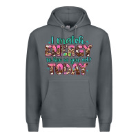 Rock i match energy so how we gon' act Premium Hoodie - Artiststas