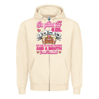 Sandshell As A Sagittarius Girl I Was Born With My Heart On My Sleeve And  Mouth Zipper Hoodie - Jasminsmagicworld