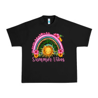 Black summer vibes  rainbow Urban Heavy Tee - HRA Design Shop