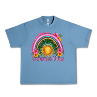 Pebble Blue summer vibes  rainbow Urban Heavy Tee - HRA Design Shop