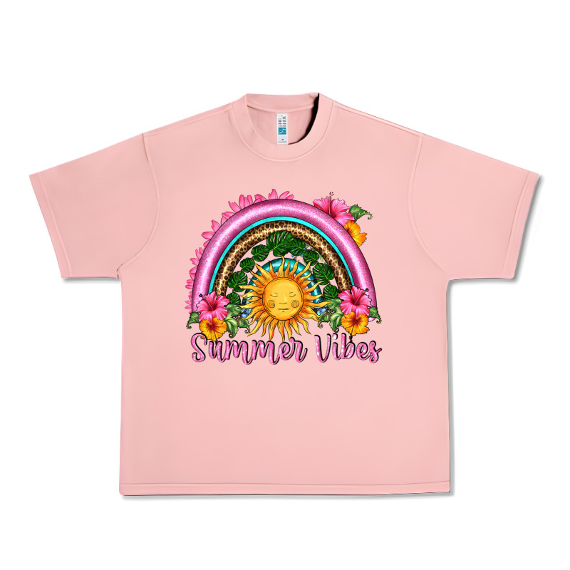 Summer Vibes  Rainbow Urban Heavy Tee by HRA Design Shop | Teevron