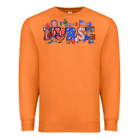 4th Of July Nurse Premium Sweatshirt | Teevron