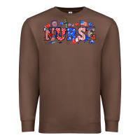 Chestnut 4th of july nurse Premium Sweatshirt - NancyCooperArtShop