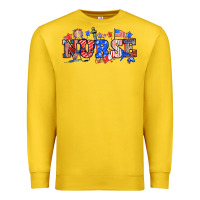 Lemon 4th of july nurse Premium Sweatshirt - NancyCooperArtShop