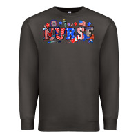 Smoke 4th of july nurse Premium Sweatshirt - NancyCooperArtShop
