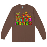 Chestnut viva mexico Long Sleeve Tee - AdoDesignShop