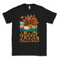 Black thankful grateful blessed turkey Classic Tee - Artiststas