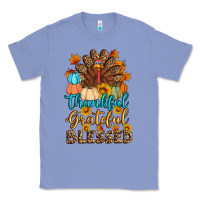 Colony Blue thankful grateful blessed turkey Classic Tee - Artiststas