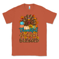 Copper thankful grateful blessed turkey Classic Tee - Artiststas