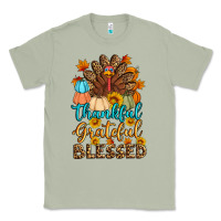 Matcha thankful grateful blessed turkey Classic Tee - Artiststas