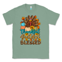 Sage thankful grateful blessed turkey Classic Tee - Artiststas