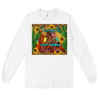 White cowgirls just wanna have fun Long Sleeve Tee - Artiststas