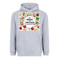 Heather Grey the influence of a good teacher can never be erase Heavyweight Hoodie - MaliasSmallBusiness