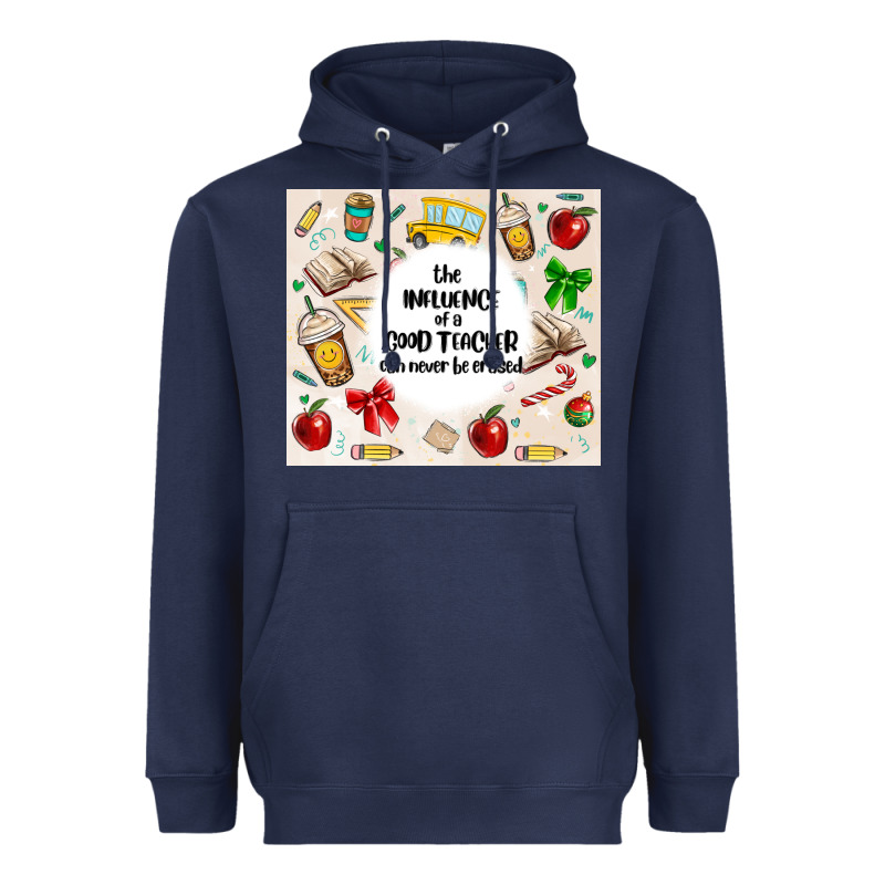 The Influence Of A Good Teacher Can Never Be Erase Heavyweight Hoodie by MaliasSmallBusiness | Teevron
