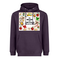 Plum the influence of a good teacher can never be erase Heavyweight Hoodie - MaliasSmallBusiness