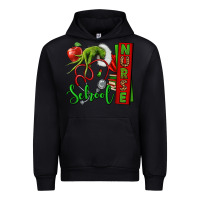 Black Christmas Character Nurse Urban Hoodie - NancyCooperArtShop