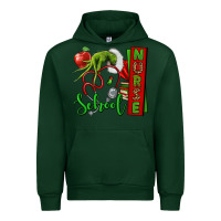 Forest Green Christmas Character Nurse Urban Hoodie - NancyCooperArtShop