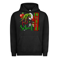 Pigment Black Christmas Character Nurse Urban Hoodie - NancyCooperArtShop