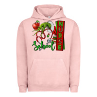 Pigment Salmon Christmas Character Nurse Urban Hoodie - NancyCooperArtShop