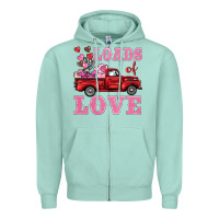 Loads Of Love Truck Zipper Hoodie | Teevron