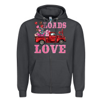 Smoke loads of love truck Zipper Hoodie - BarkalooDesign