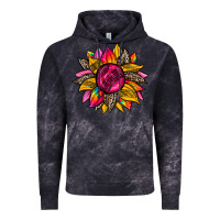 Cloud Black race  sunflower Vintage Hoodie - Zillion Design Studio