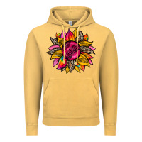 Vintage Mustard race  sunflower Vintage Hoodie - Zillion Design Studio