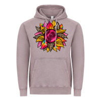 Vintage Zinc race  sunflower Vintage Hoodie - Zillion Design Studio