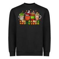 Black hot cocoa Heavyweight Sweatshirt - CowhideDigitalArt