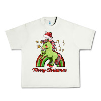 Pistachio merry christmas unicorn Urban Heavy Tee - FaDigitalArtStudio