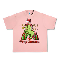 Salmon merry christmas unicorn Urban Heavy Tee - FaDigitalArtStudio
