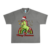 Tornado merry christmas unicorn Urban Heavy Tee - FaDigitalArtStudio