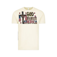 Vintage Arctic god bless america Vintage Tee - CowhideDigitalArt