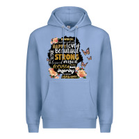 Colony Blue black woman silhouette Premium Hoodie - Artiststas