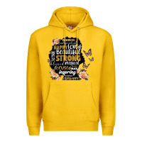 Lemon black woman silhouette Premium Hoodie - Artiststas